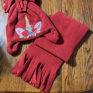Fleece Beanie & Scarf Set